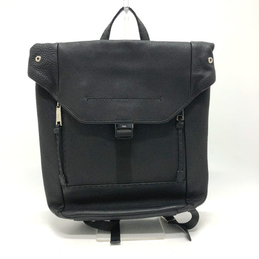 Fendi Backpack 7Vz011 Backpack Mens Leather Black