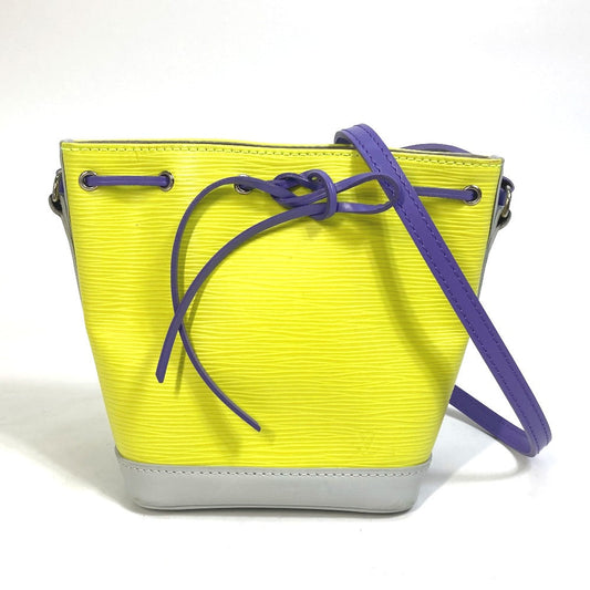 Louis Vuitton M42501 Epi yellow Epi Nanonoe Leather Mini Shoulder Bag
