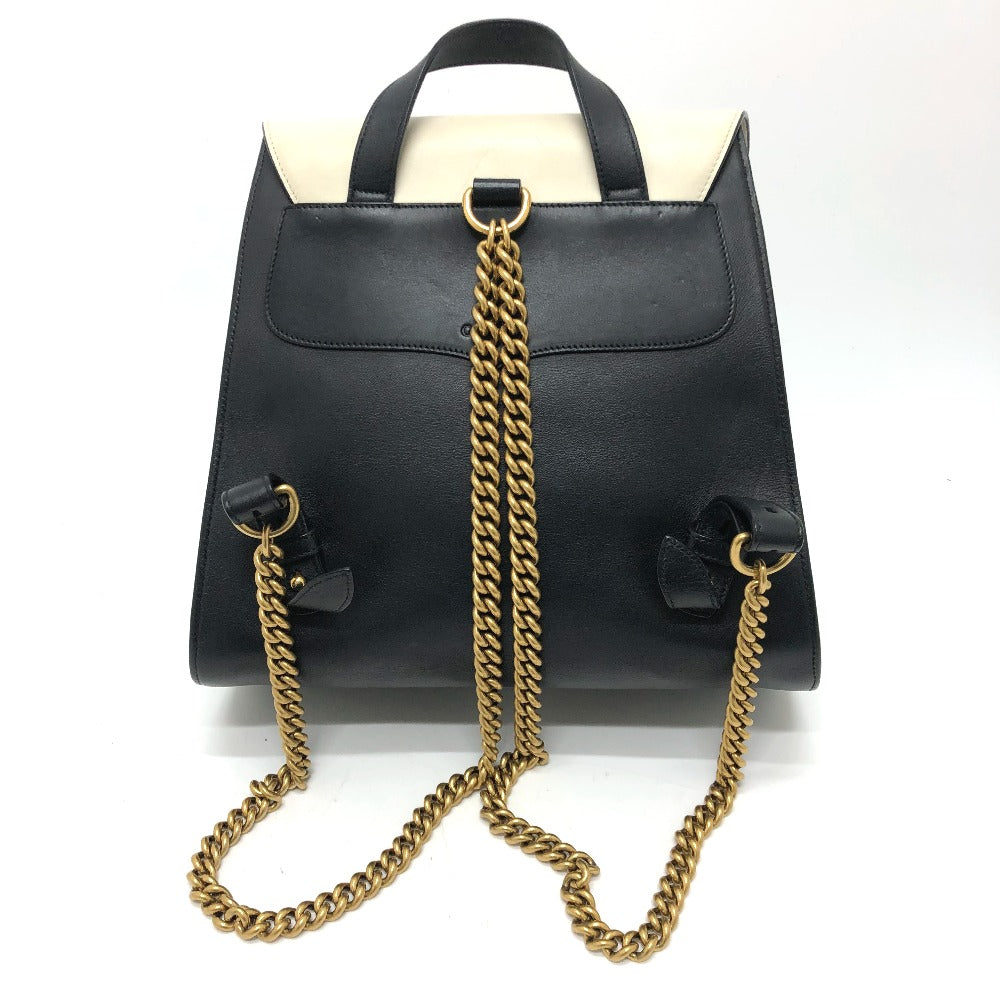Gucci Backpack Studs Animalie Leather Black