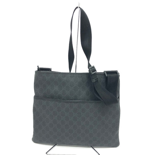 Gucci GG Supreme GG Canvas Black Shoulder Bag