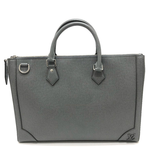 Louis Vuitton Business M30856 Taiga Slim Leather Gray Handbag