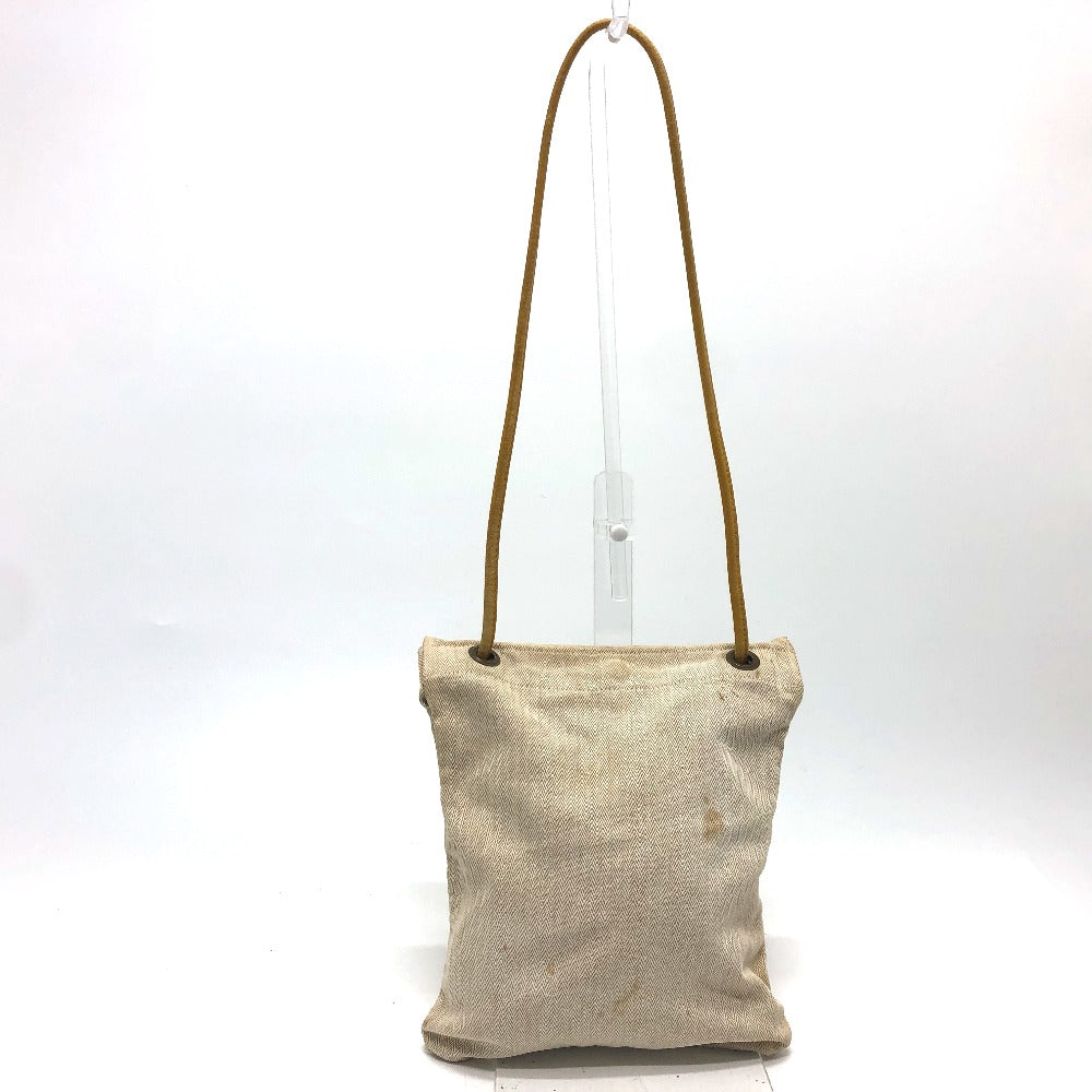 Hermes Shoulder Bag Towal Chevron Aline Pm Beige Logo