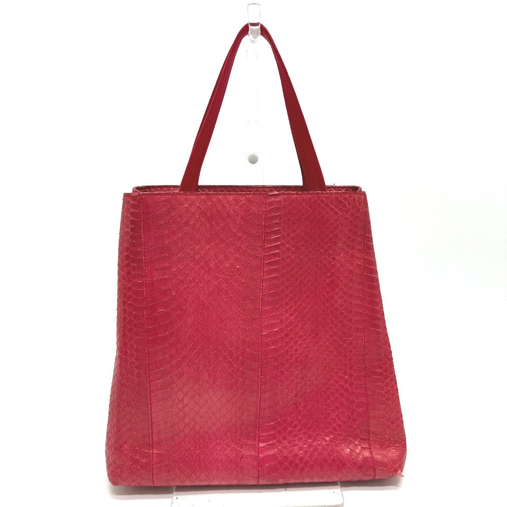 Tote Bag With Side Leather Pink