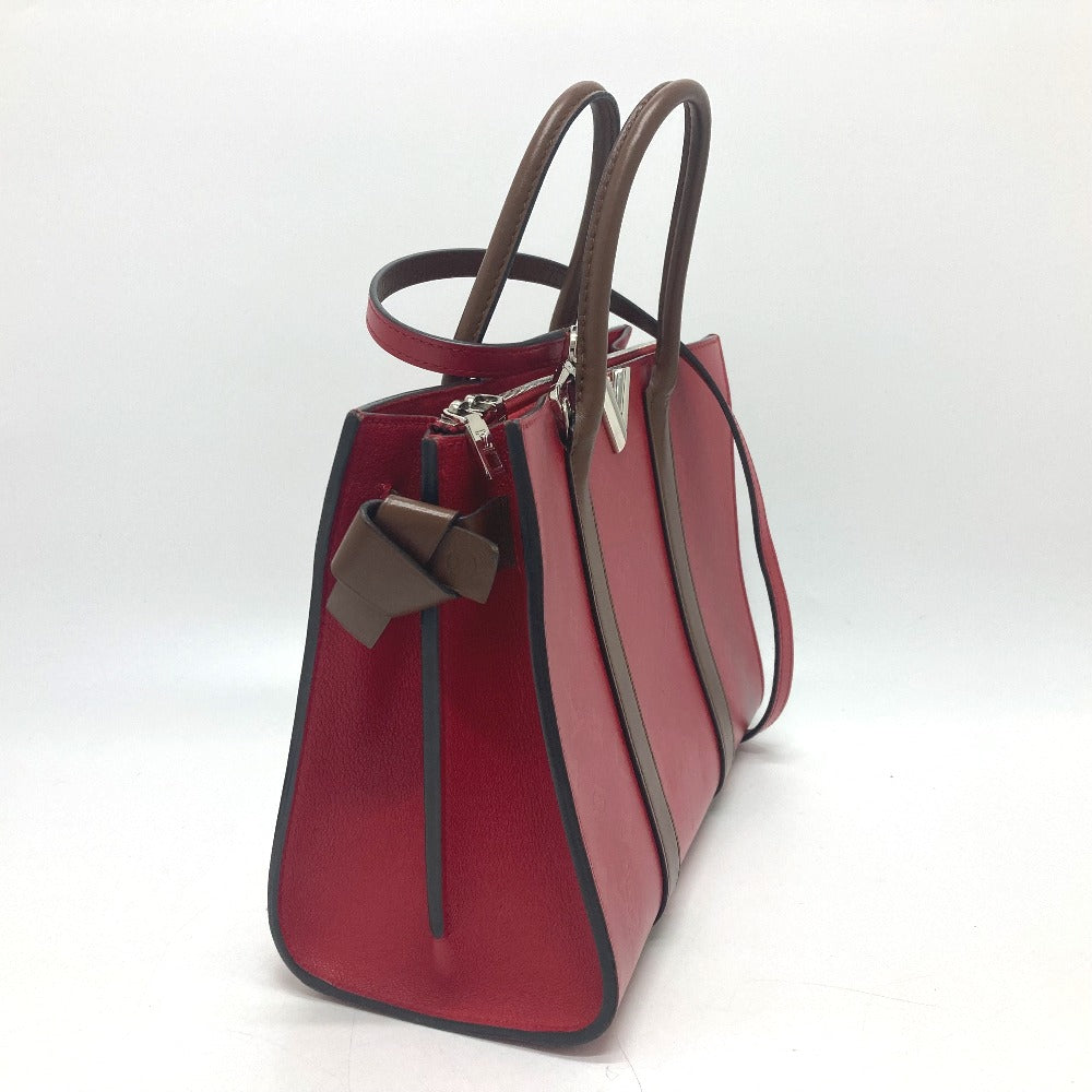 Louis Vuitton M42889 Very MM Monogram Leather Red Tote Bag