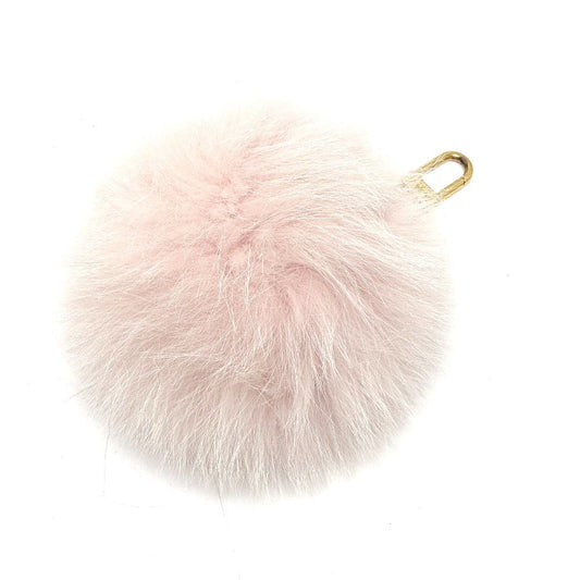 Louis Vuitton charm M67371 fur Fluffy Fuzzy Pink Handbag