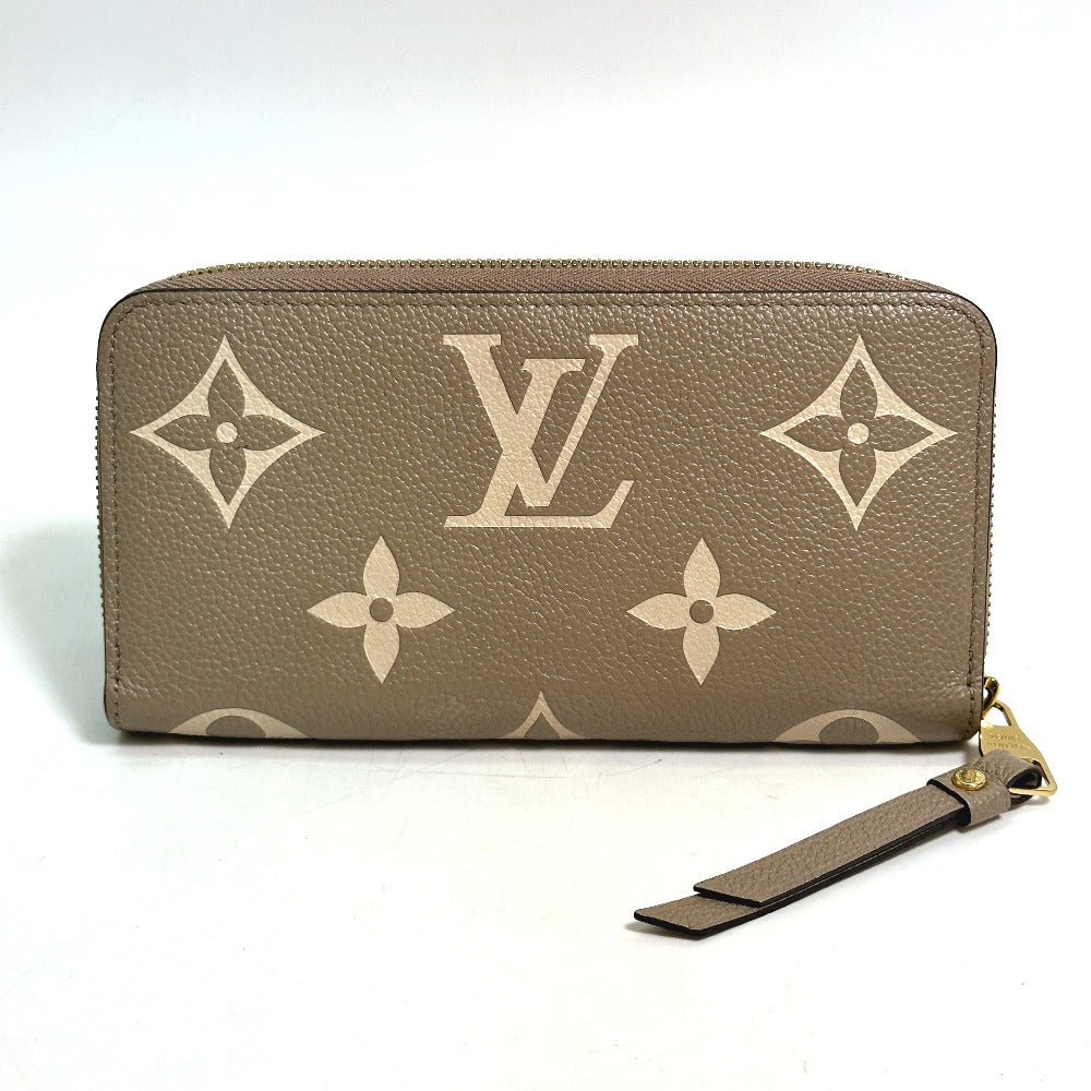 Louis Vuitton Long Purse M69794 Ann Platt Monogram Leather Beige Wallet Case