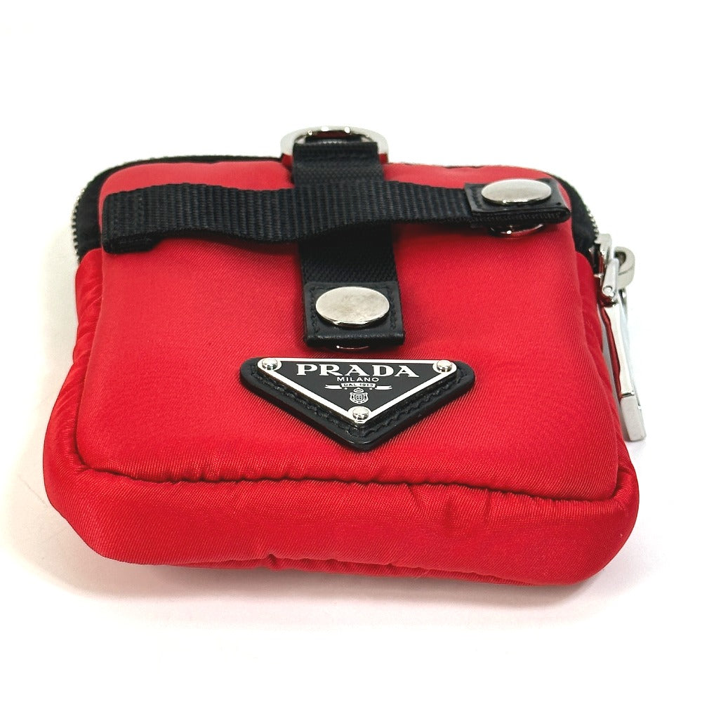 Pouch Triangle Plate Soft Mens Handbag Nylon Red Travel Bag