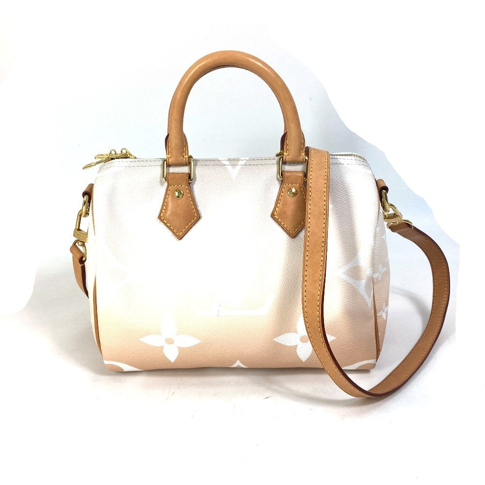 Louis Vuitton M45722 giant Gradient Speedy Monogram Canvas Orange Handbag