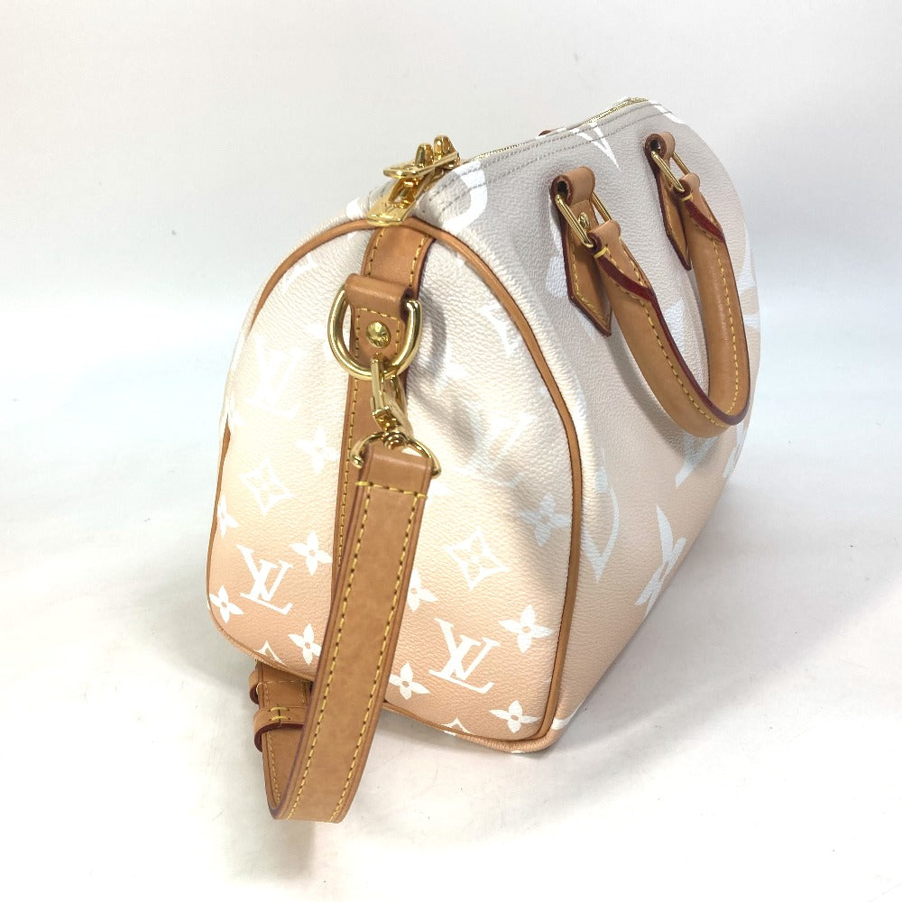 Louis Vuitton M45722 giant Gradient Speedy Monogram Canvas Orange Handbag