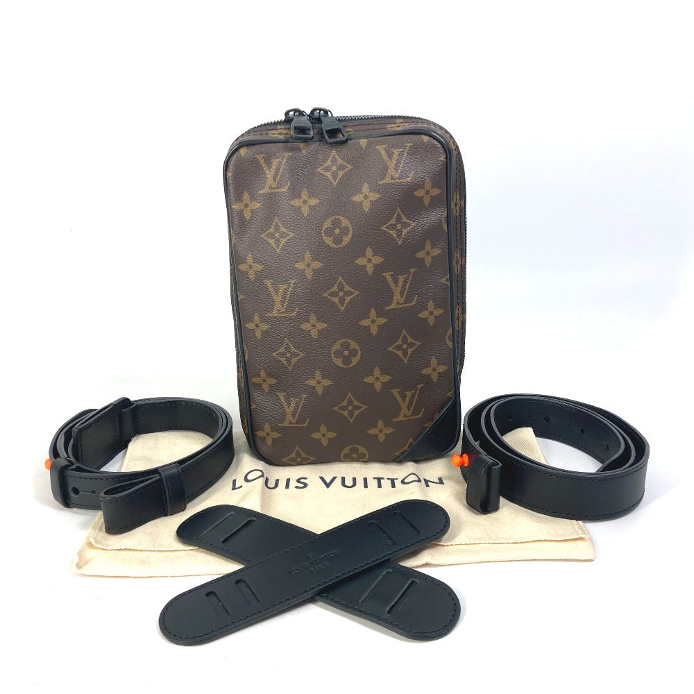 Louis Vuitton M44477 Solar Powered Ray Utility Monogram Canvas Brown Shoulder Bag