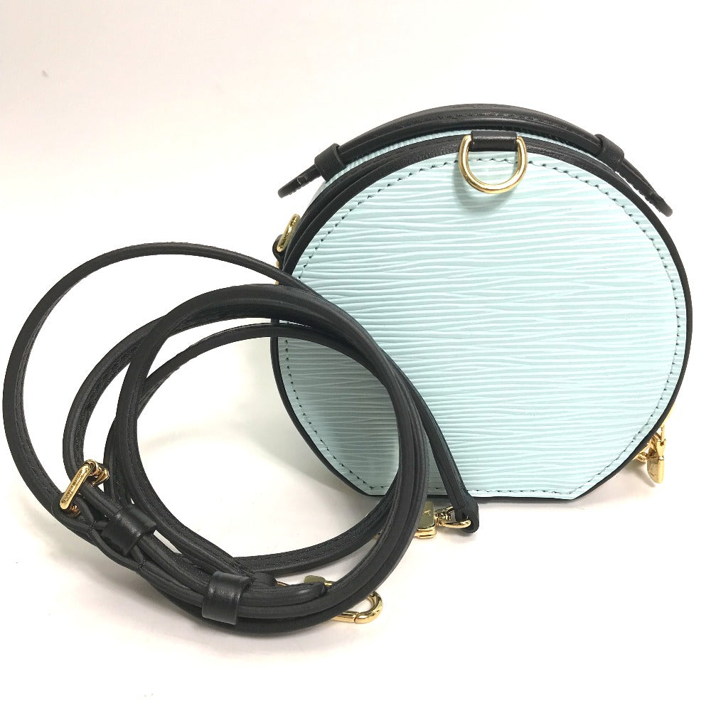 Louis Vuitton R97999 Epi Petit Bowat Leather Blue Shoulder Bag