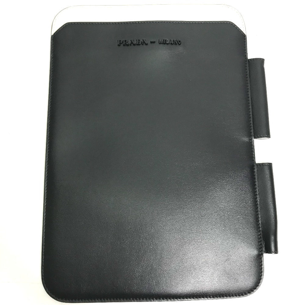 Ipad Case By Color D Mens(Unisex) Handbag Leather Black Travel Bag