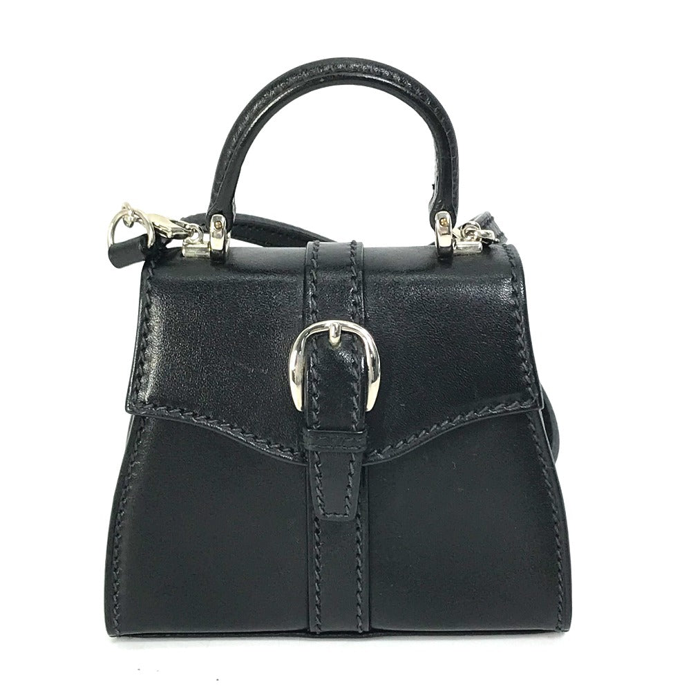 Gucci 007.090 Leather Black Mini Shoulder Bag