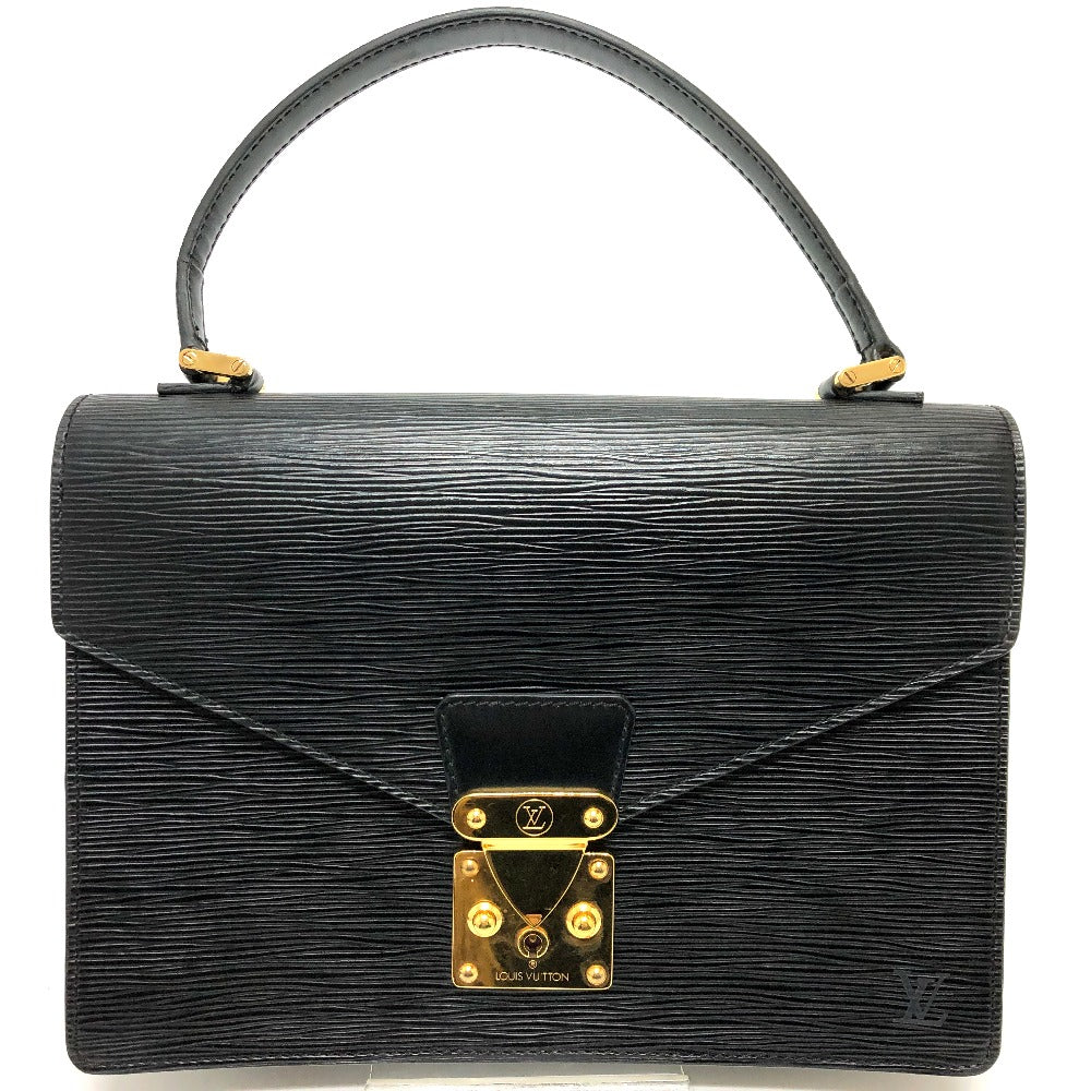 Louis Vuitton M52132 Epi Concorde Leather Black Handbag G 46