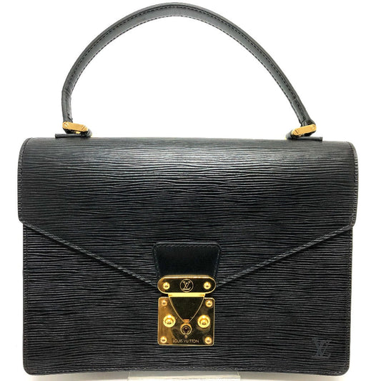 Louis Vuitton M52132 Epi Concorde Leather Black Handbag G 46