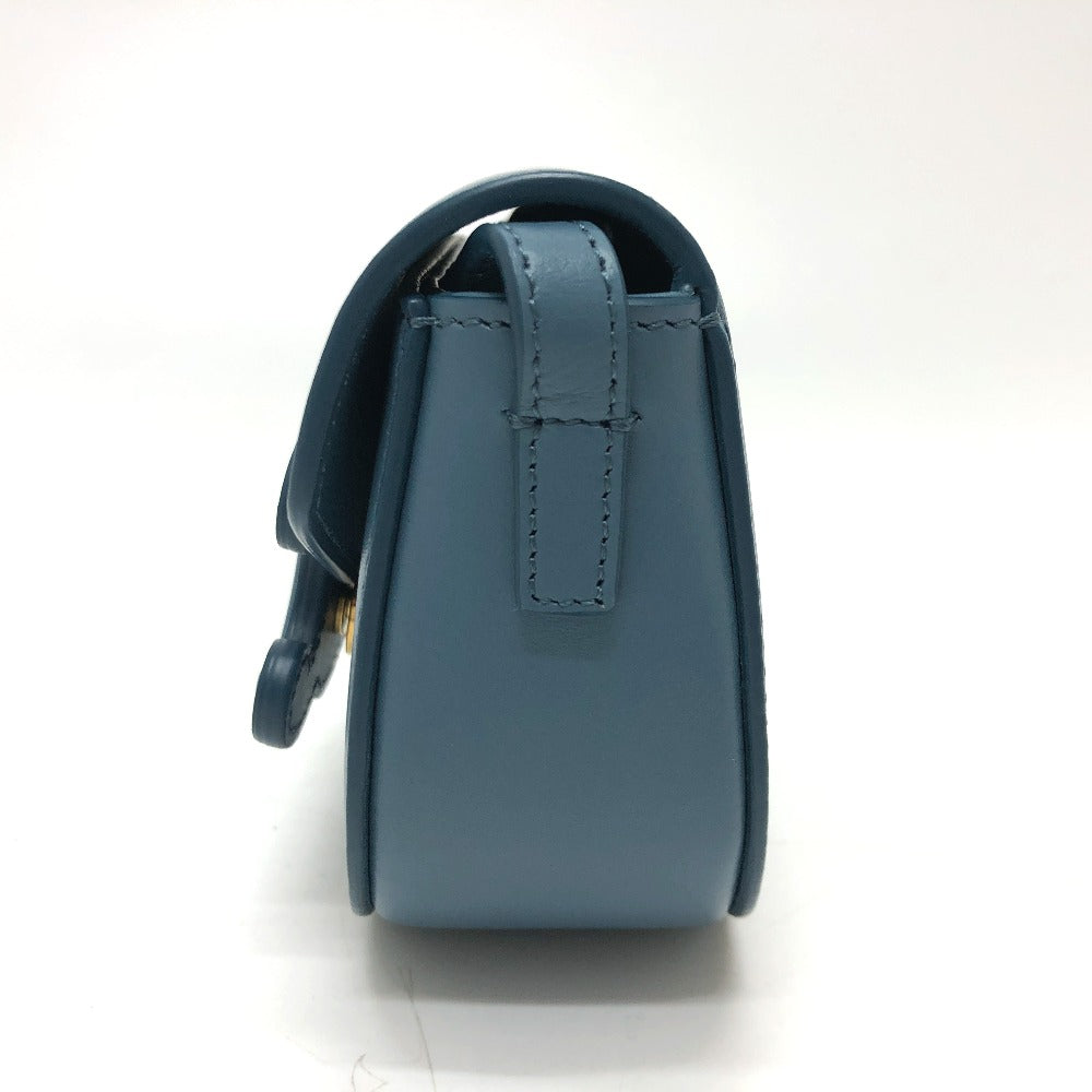 Shoulder Bag , Calf Triomphe Buzas Cuir Leather Blue