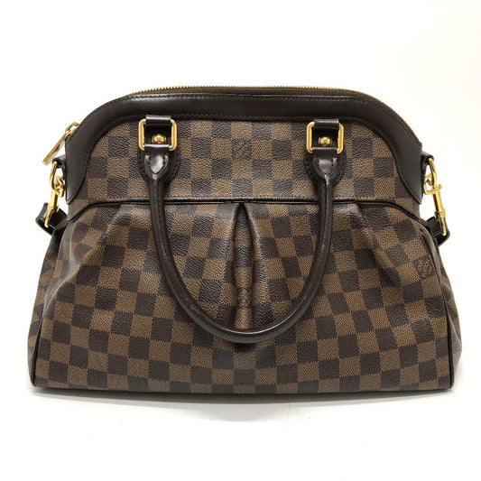 Louis Vuitton N51998 Damier Trevi GM Canvas Brown Handbag