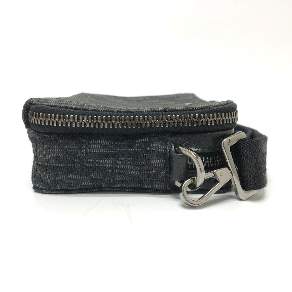 Dior Shoulder Bag Navy Oblique Messenger Pouch Mens Canvas