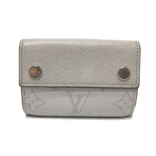 Louis Vuitton Trifold M67621 Tiger Lama This Monogram Canvas White Wallet Case