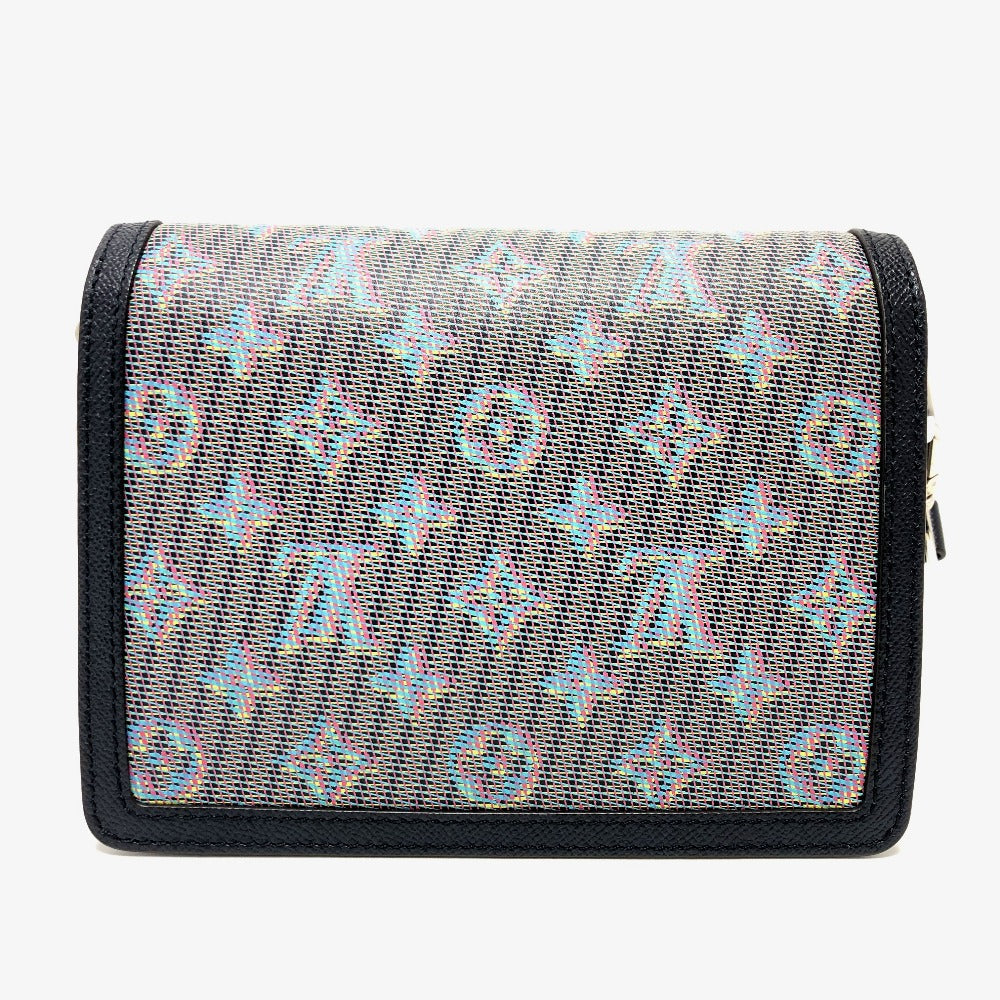 Louis Vuitton M55454 pop Daufine Leather Blue Mini Shoulder Bag