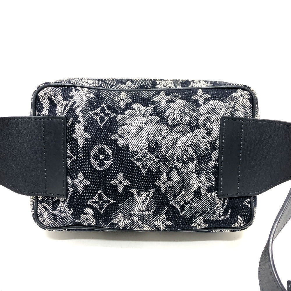 Louis Vuitton Sling M57281 tapestry Bum back Monogram Canvas Navy Crossbody Bag