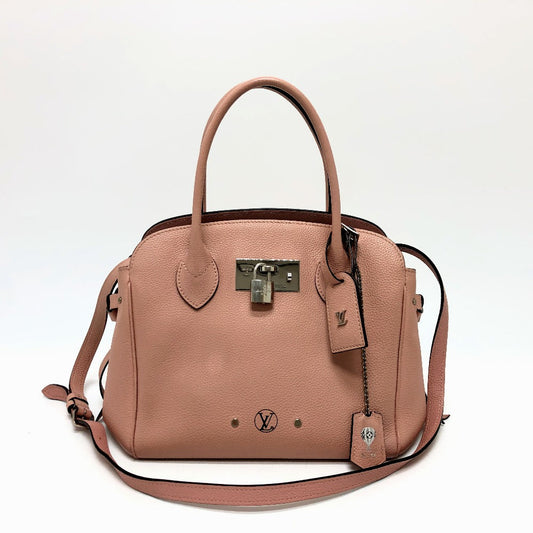 Louis Vuitton M54347 Mira PM Leather Pink Handbag