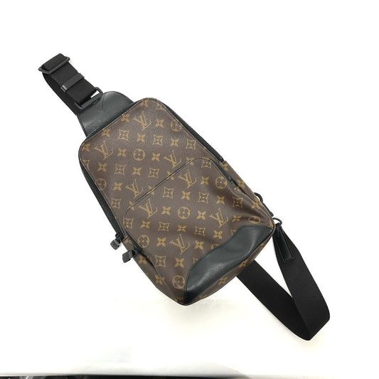 Louis Vuitton Sling M45897 macacer Avenue Monogram Canvas Brown Crossbody Bag