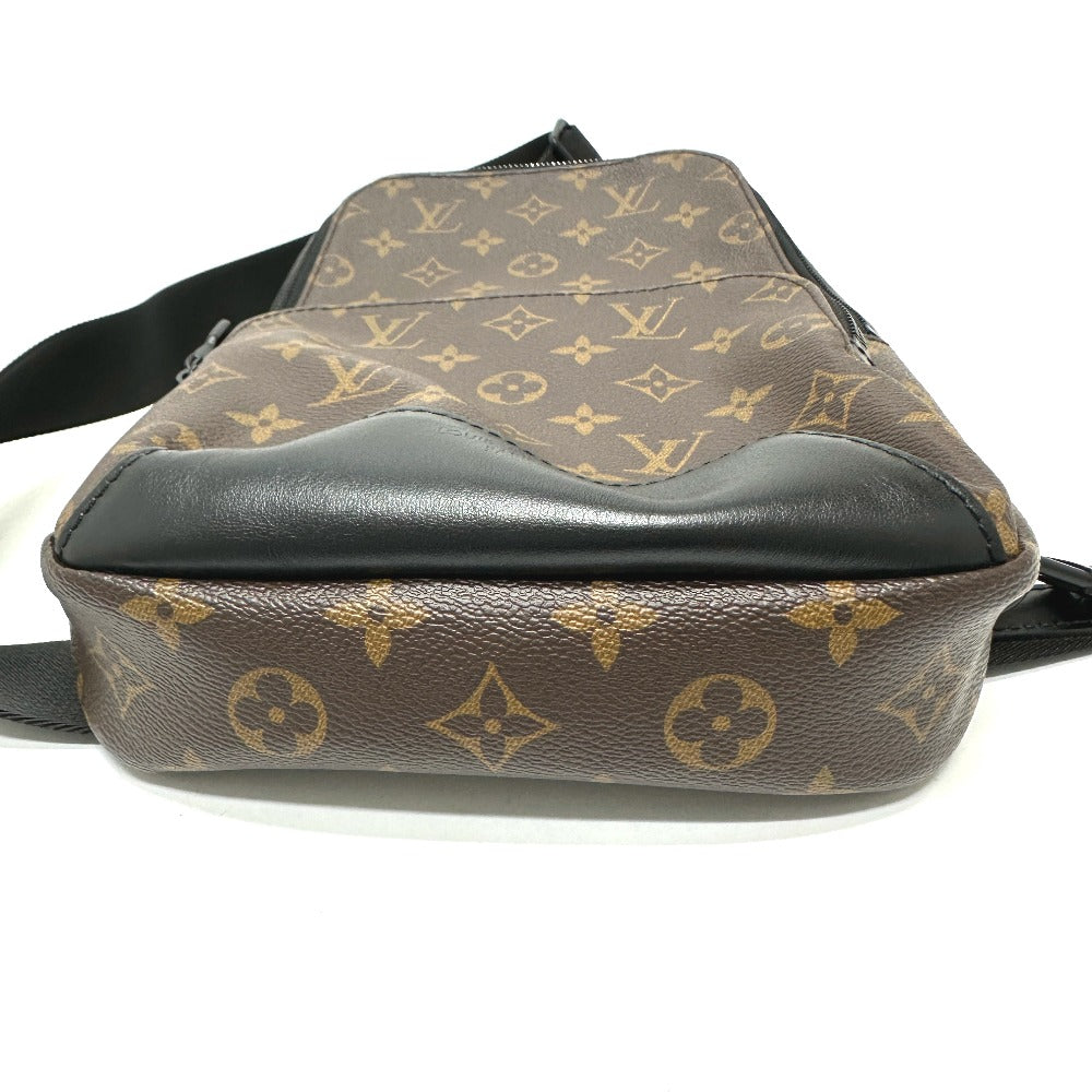 Louis Vuitton Sling M45897 macacer Avenue Monogram Canvas Brown Crossbody Bag