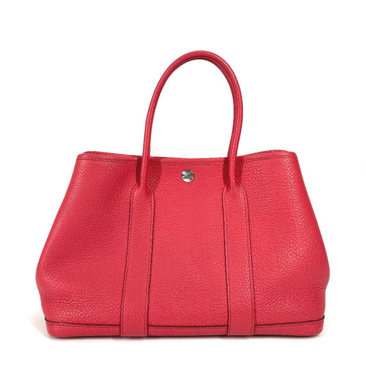 Hermes Handbag Negonda Type Garden Party Tpm Women Pink Travel Bag