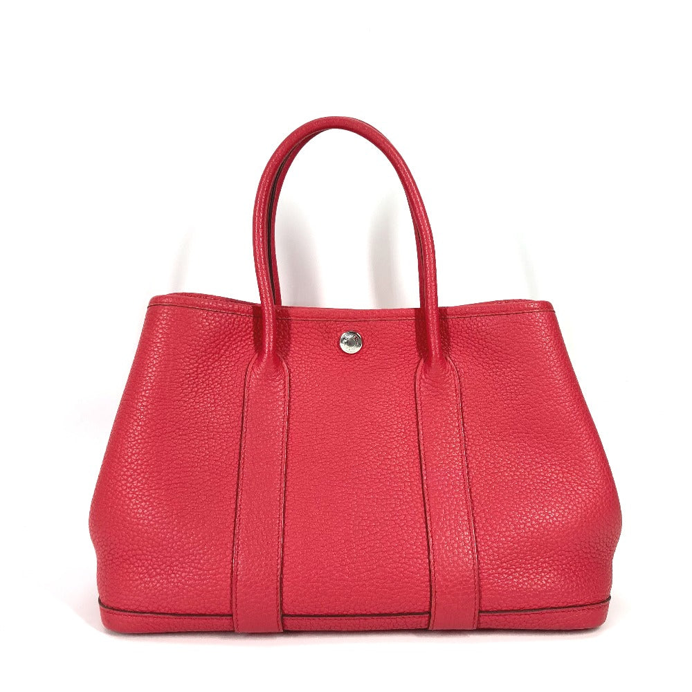 Hermes Handbag Negonda Type Garden Party Tpm Women Pink Travel Bag