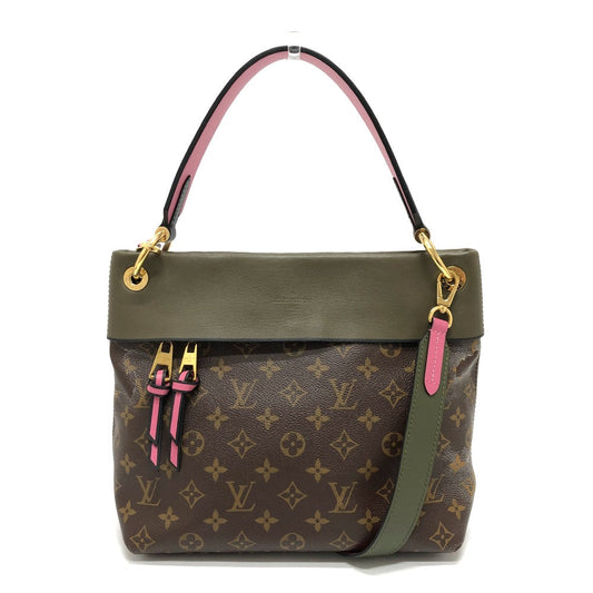 Louis Vuitton M43159 Tuile Reevess Monogram Canvas Brown Shoulder Bag
