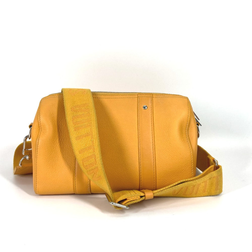 Louis Vuitton M21438 yellow Aerogram City Keepall Leather Shoulder Bag