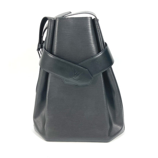 Louis Vuitton M80155 Epi Sac DePaul Leather Black Shoulder Bag