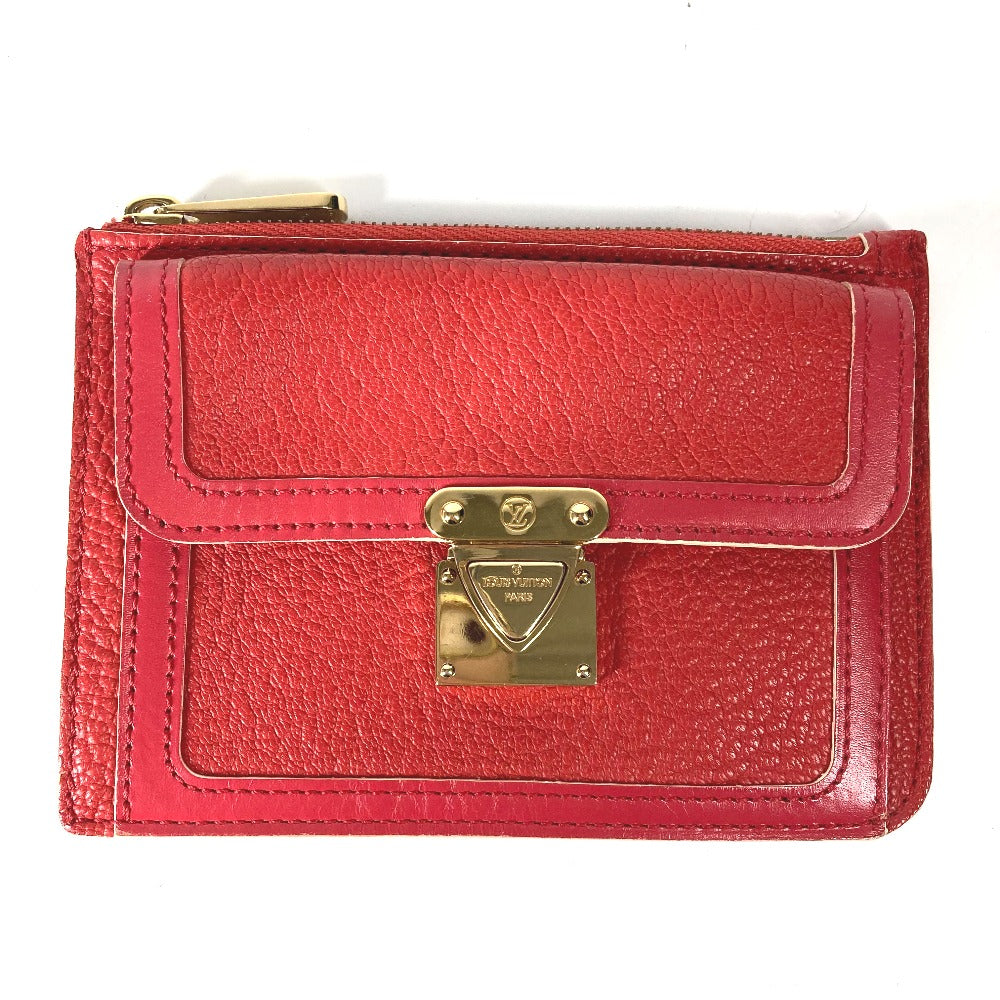 Louis Vuitton Coin M91938 Suhari Unseparable Leather Red Handbag
