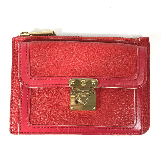Louis Vuitton Coin M91938 Suhari Unseparable Leather Red Handbag