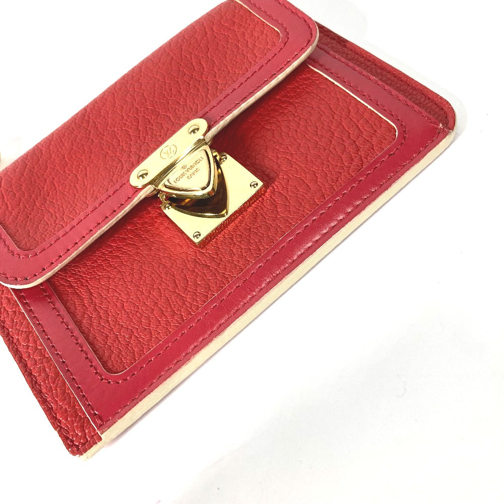 Louis Vuitton Coin M91938 Suhari Unseparable Leather Red Handbag