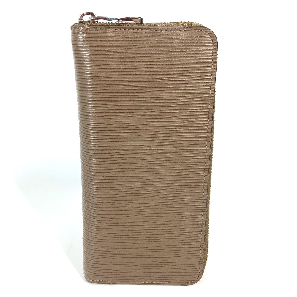 Louis Vuitton Long Purse M60967 Epi Leather Brown Wallet Case
