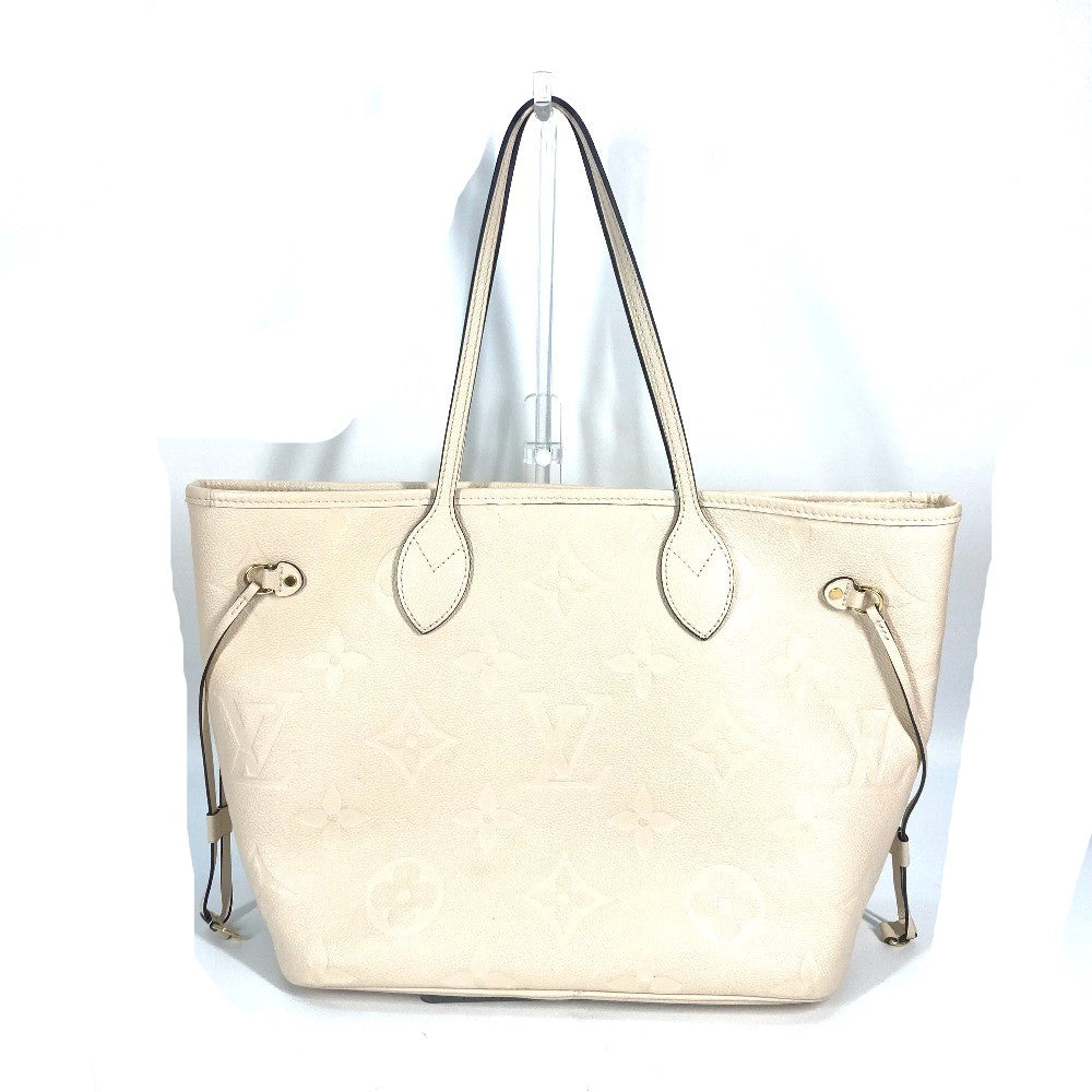 Louis Vuitton M46676 Ann Platt Ann Platt Monogram Leather Beige Neverfull Tote Bag