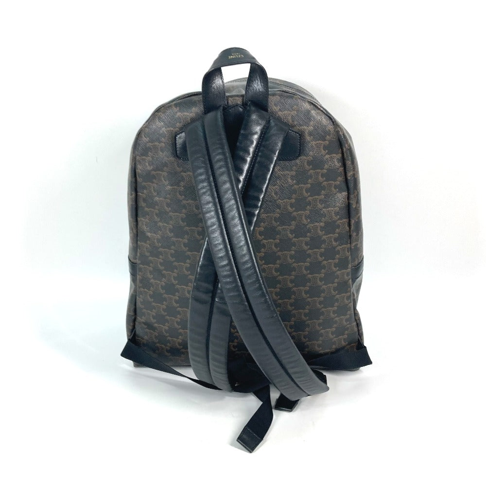 Backpack Bag Triomphe Women Leather Brown