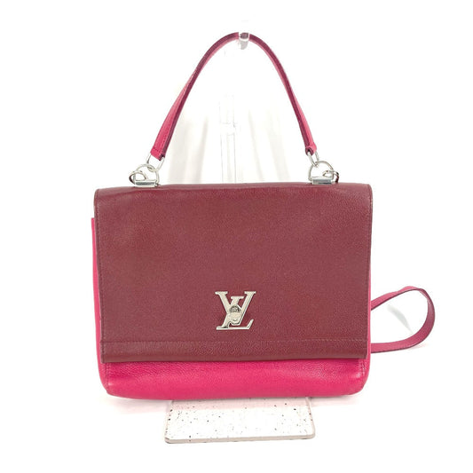 Louis Vuitton purple By color Rock Me Leather Handbag