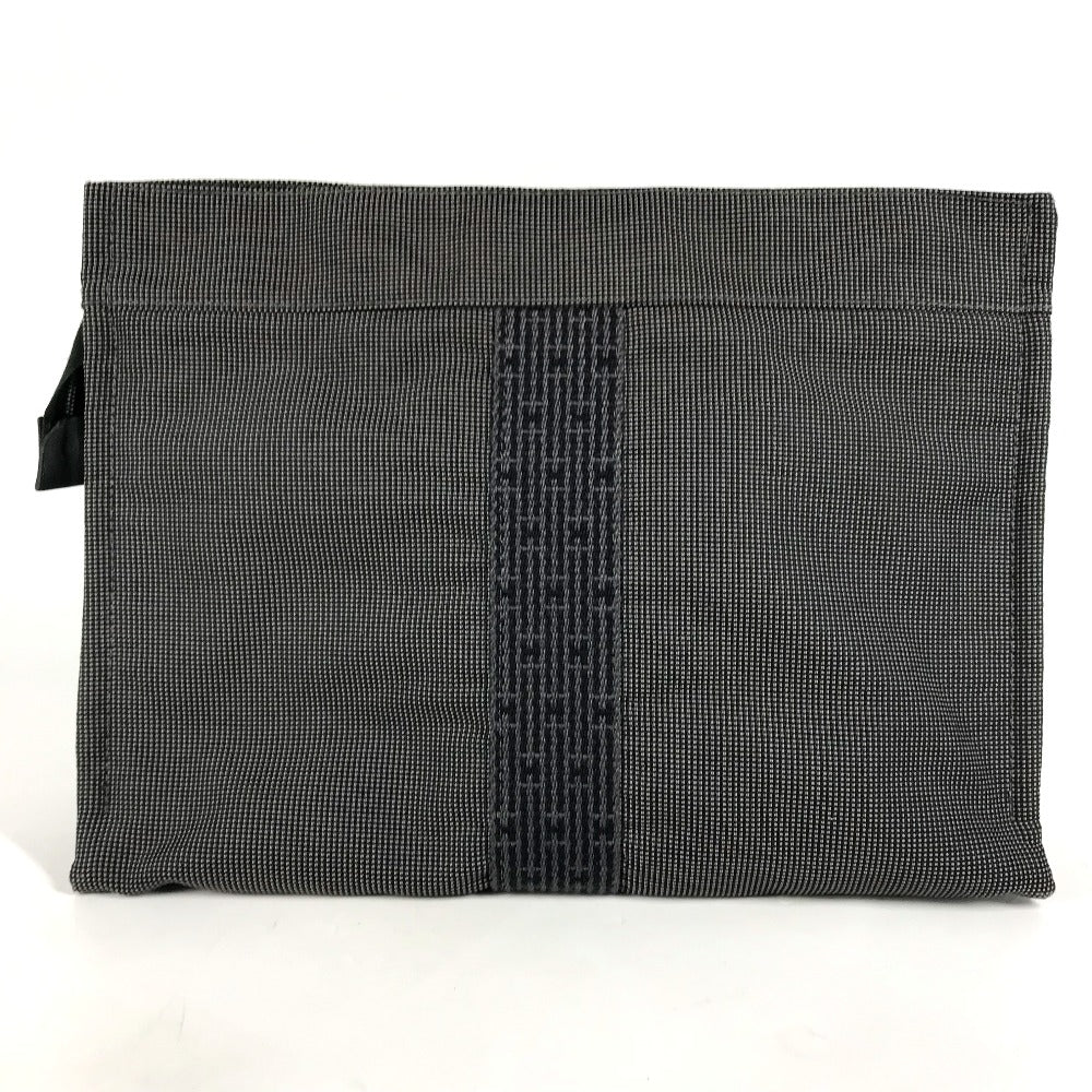 Pouch Gray Her Line Pouch Mm Unisex(Unisex) Canvas Travel Bag