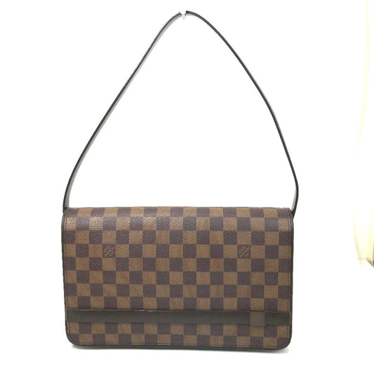 Louis Vuitton N51160 Damier Tribeca Ron Canvas Brown Shoulder Bag G 18