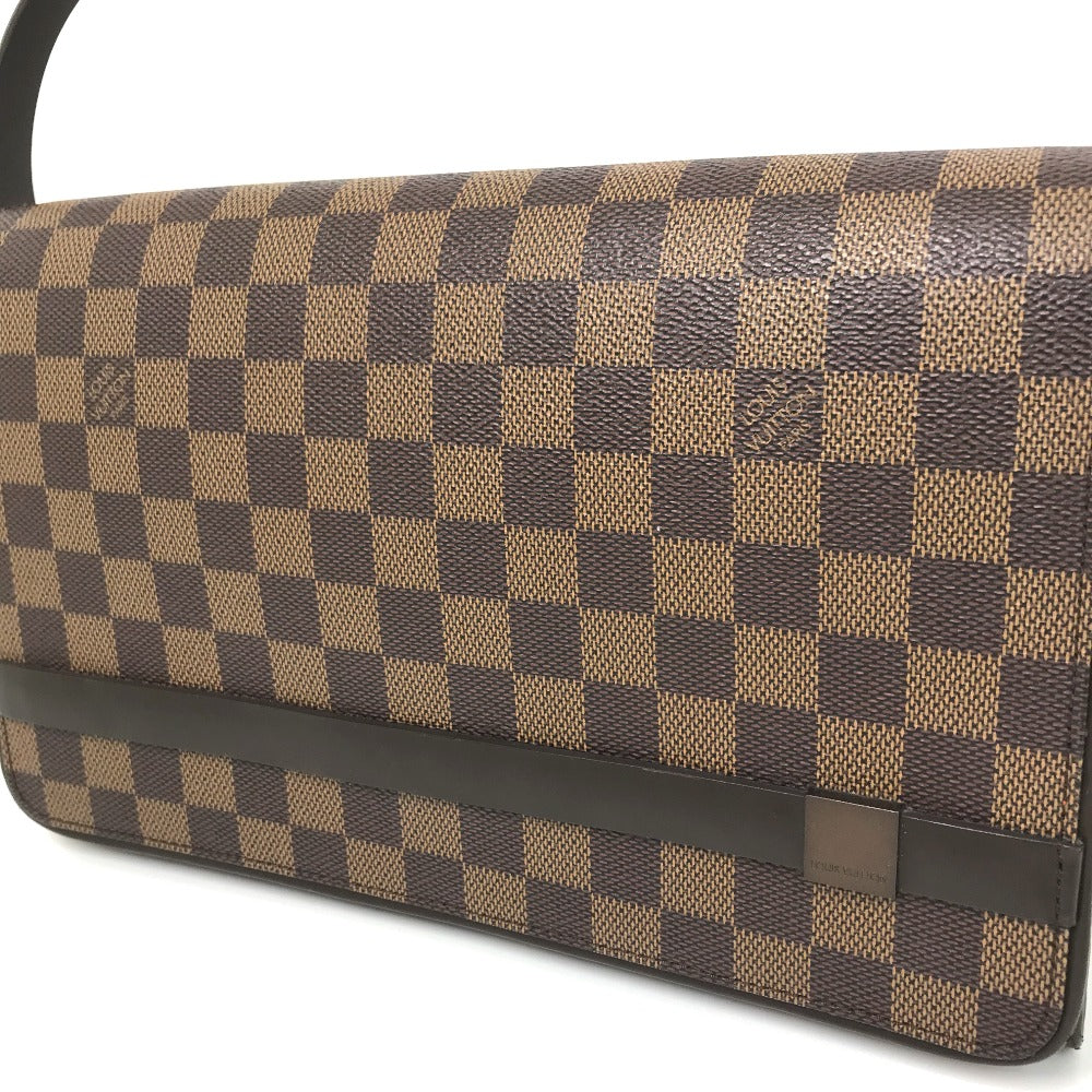 Louis Vuitton N51160 Damier Tribeca Ron Canvas Brown Shoulder Bag G 18