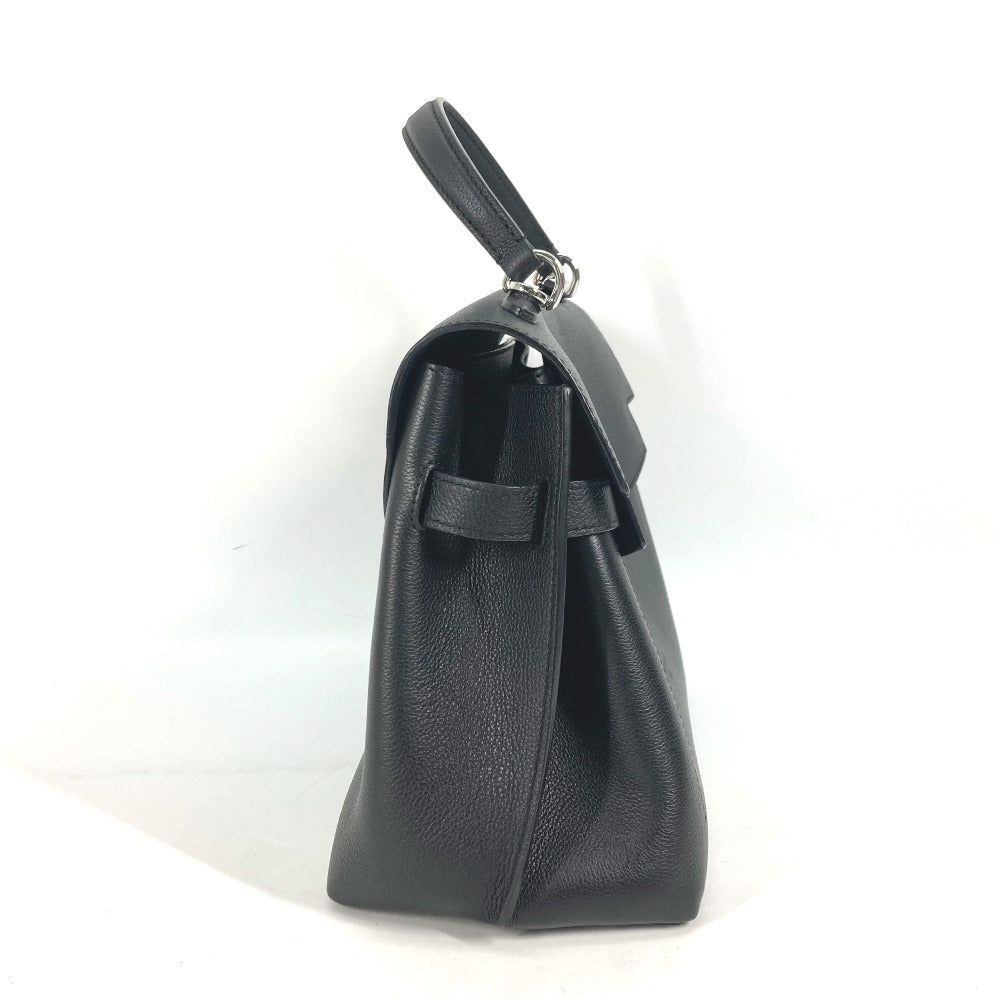 Louis Vuitton M51395 Grained Rock Me Ever Leather Calf Black Tote Bag