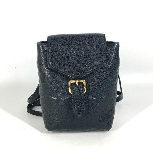 Louis Vuitton Backpack M80596 Ann Platt Ann Monogram Leather Black