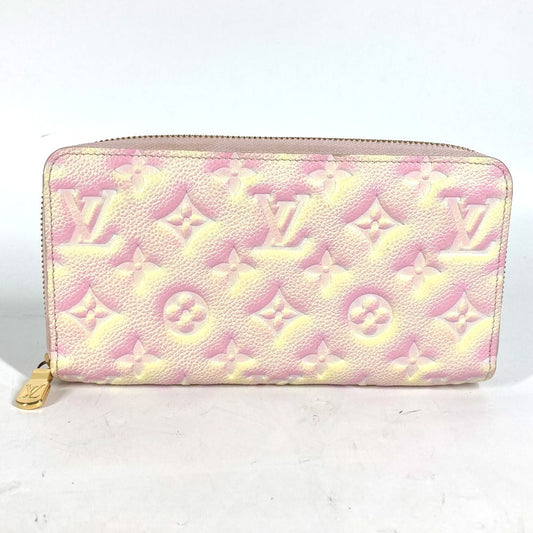 Louis Vuitton Long Purse M81299 Ann Platt Monogram Leather Pink Wallet Case G 40