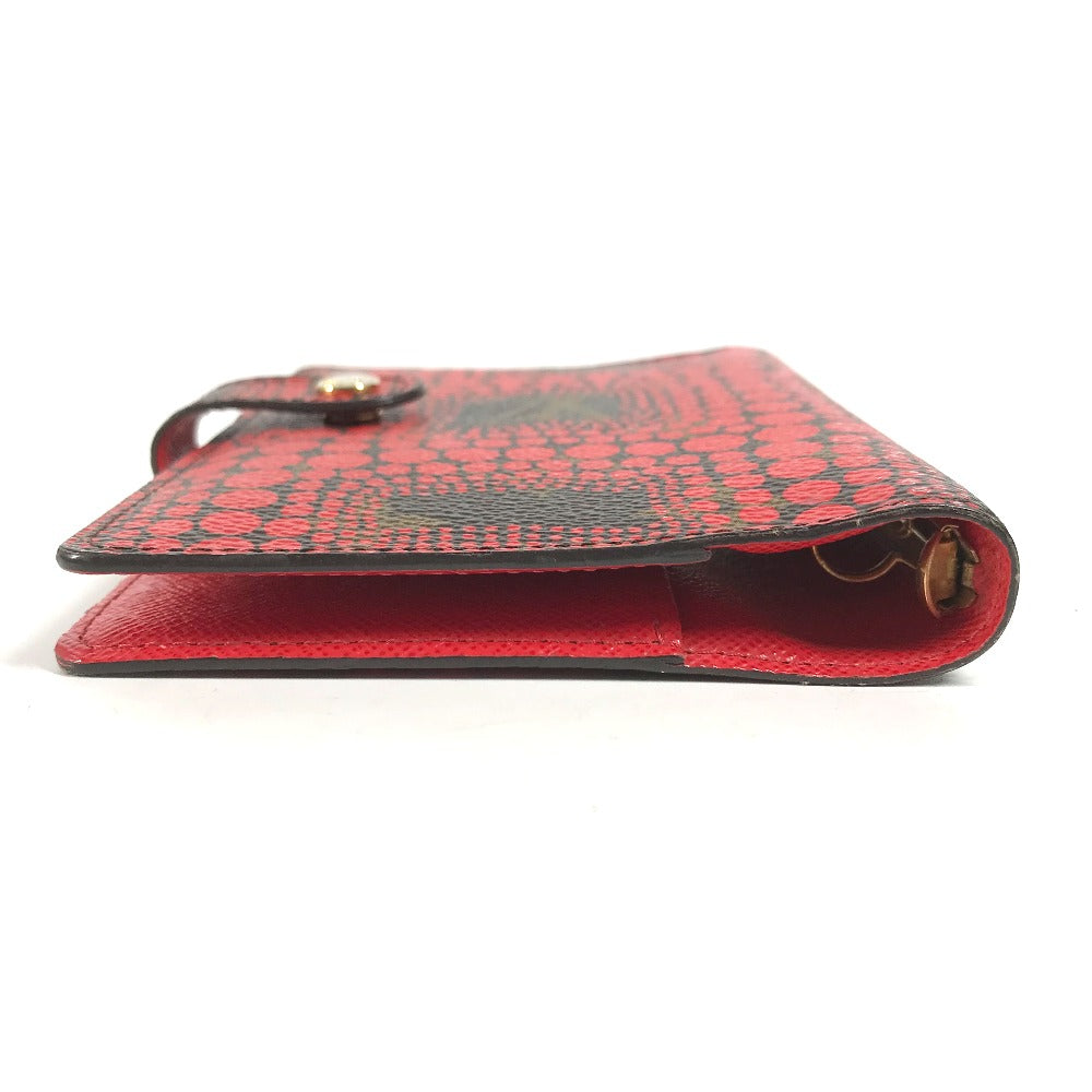 Louis Vuitton Notebook cover R21132 Yayoi Kusama Monogram Canvas Red Handbag