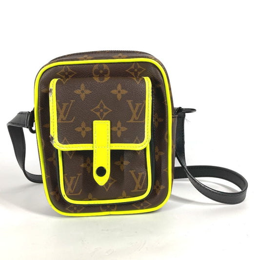 Louis Vuitton M80793 macacer Christopher Wearable Monogram Canvas Brown Wallet Case