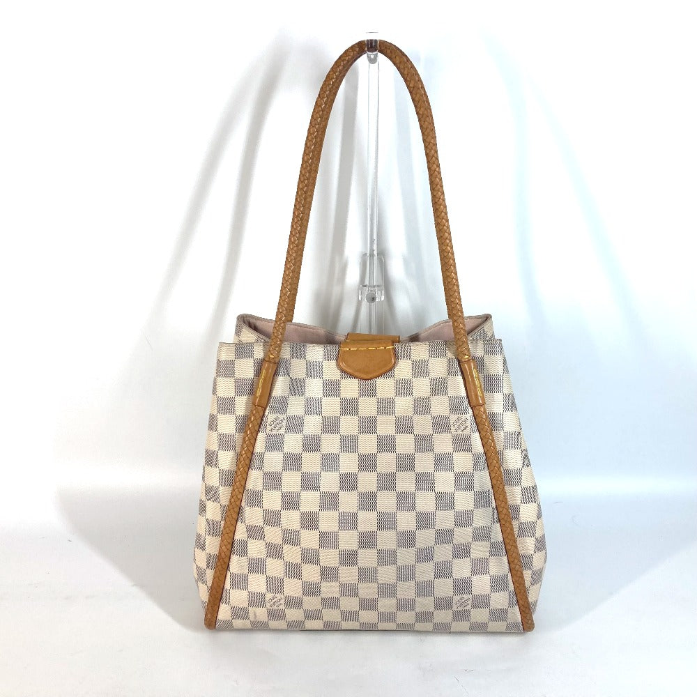Louis Vuitton N44027 Damier Azur Damier Azur Canvas White Shoulder Bag