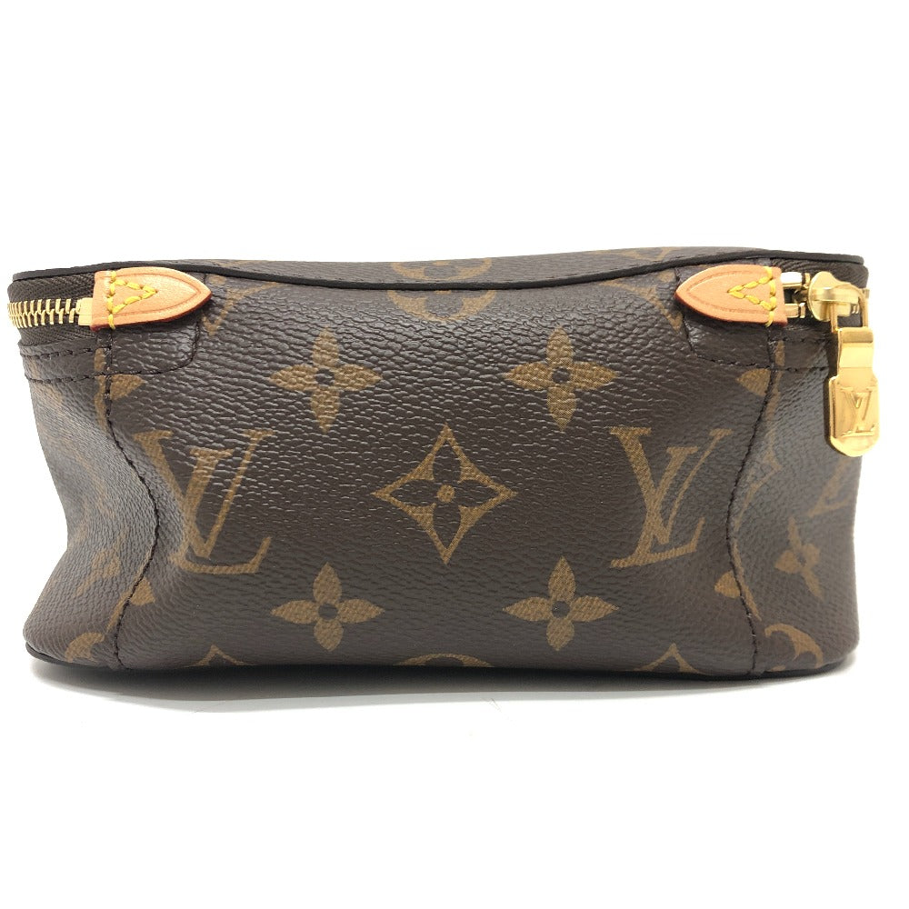 Louis Vuitton Cosmetics Pouch M43688 Cube de Monogram Canvas Brown Handbag